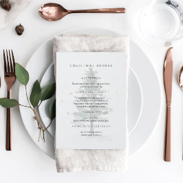 冬の華麗な透かしクリスマスホリデー メニュー