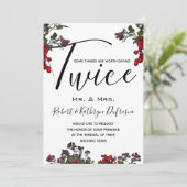 冬の葉のことわざそれが二回誓い更新 招待状 (スタンド正面)