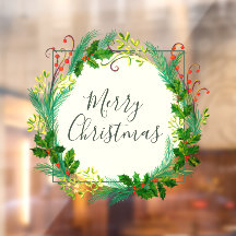 冬の葉エレガントリースメリークリスマス