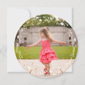 冬の葉クリスマスホリデーカード シーズンカード (正面)