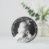 冬の葉クリスマスホリデーカード シーズンカード (スタンド正面)