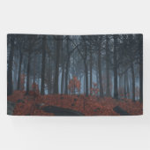 冬の葉バナー 横断幕 (横)