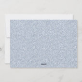 冬の葉霜の降りたのホリデーカード シーズンカード (裏面)