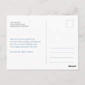 冬の葉 |メリー & Bright Holiday Photo ポストカード (裏面)