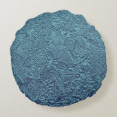 冬の葉…... ラウンドクッション (裏面)