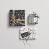 冬の葉 ラッピングペーパー