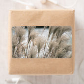 冬の藁 ラベル (インサイチュ)