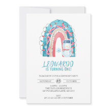 冬の虹のアーチ、クリスマス1st誕生日