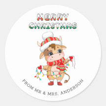 冬の衣装を着た可愛いクリスマスカウズ