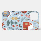 冬の装飾品のクリスマスコレクション Case-Mate iPhoneケース (裏面 (横))