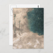 冬の見通し ポストカード (正面/裏面)