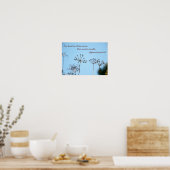 冬の言葉 – 日本の Proverb ポスター (キッチン)