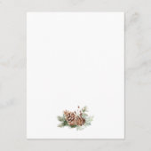 冬の詳細結婚ズ エンクロージャーカード (裏面)