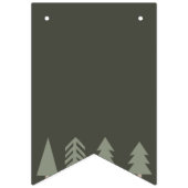 冬の誕生日パーティー バンティングフラッグ (第1の旗)