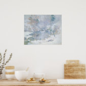 冬の調和- John H. Twachtmanファインアートポスター ポスター (キッチン)