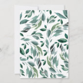 冬の豊かさ |ホリデーフォトカード シーズンカード (裏面)