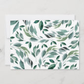 冬の豊かさ | ホリデー フォト カード (裏面)