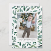 冬の豊かさ |休日の写真 シーズンカード (正面)