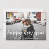 冬の豊かさ | Happy New Yearフォトカード シーズンカード (正面)