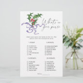 冬の財布の中身ゲーム (スタンド正面)