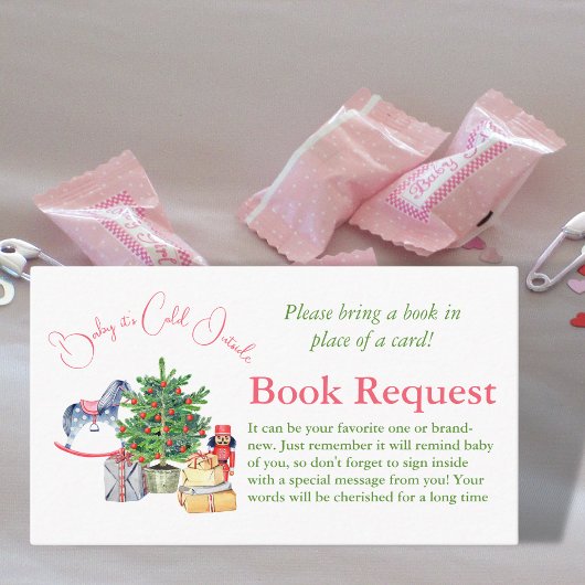 冬の赤ちゃんシャワーは寒い 名刺