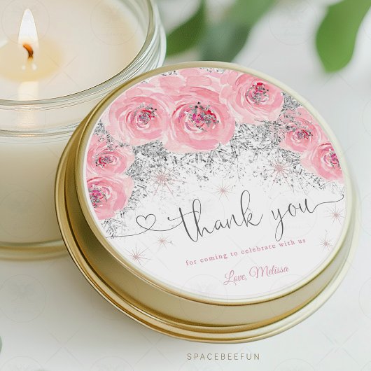 冬の赤ちゃんシャワーステッカー ラウンドシール