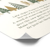 冬の赤ちゃんシャワー深夜おむつゲーム ポスター (角)