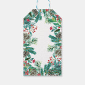 冬の赤ちゃんシャワー ギフトタグ (裏面)