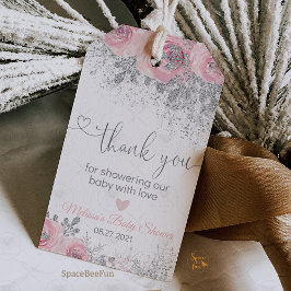 冬の赤ちゃんシャワー ギフトタグ