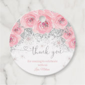 冬の赤ちゃんシャワー フェイバータグ (正面)