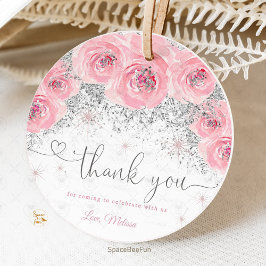 冬の赤ちゃんシャワー フェイバータグ