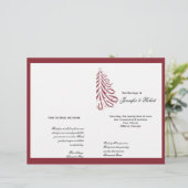 冬の赤と白結婚式 (スタンド正面)