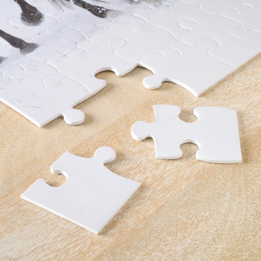 冬の走の景色 ジグソーパズル (側面)