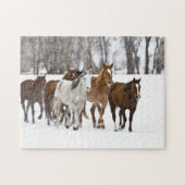 冬の走の景色 ジグソーパズル (横)