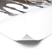 冬の走の景色 フォトプリント            (角)