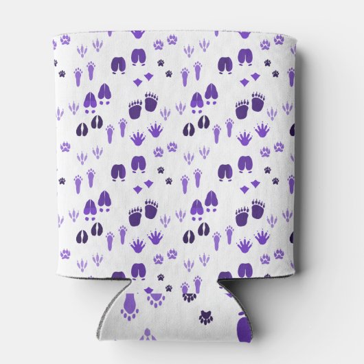 冬の足跡 缶クーラー (裏面)