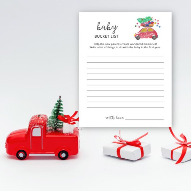 冬の車のベビーバケットリストゲーム (クリエイターアップロード済み)