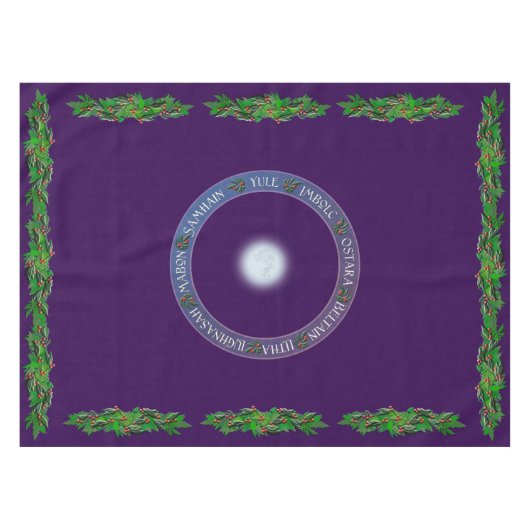 冬の車輪 テーブルクロス (正面(横))