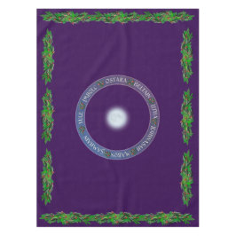 冬の車輪 テーブルクロス