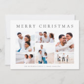 冬の輝き |写真コラージュカード シーズンカード (正面)