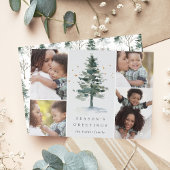 冬の輝き |写真コラージュカード シーズンカード