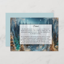 冬の輝く松の結婚霜