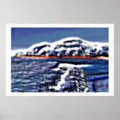 冬の輝く芸術 ポスター (正面)