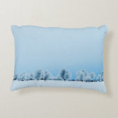 冬の農場 アクセントクッション (裏面)