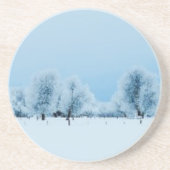 冬の農場 コースター (正面)