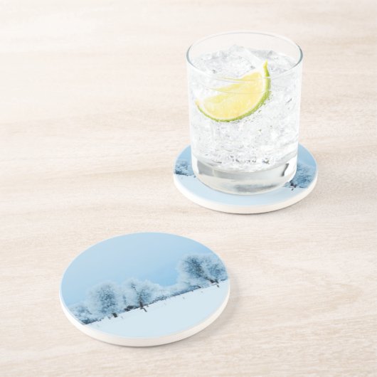 冬の農場 コースター (側面)