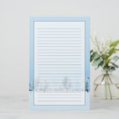 冬の農場 便箋 (スタンド正面)