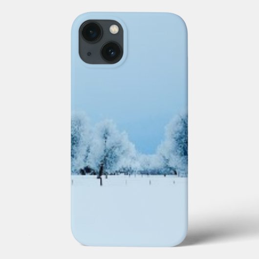 冬の農場 Case-Mate iPhoneケース (裏面)