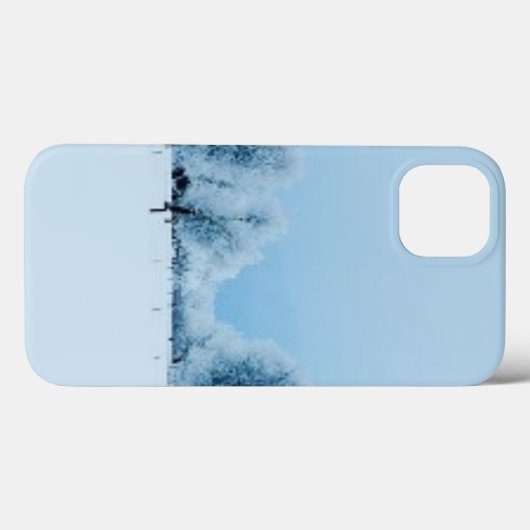 冬の農場 Case-Mate iPhoneケース (裏面 (横))