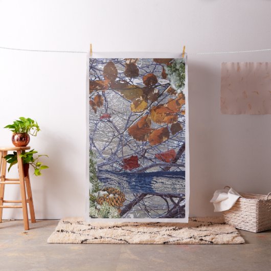 冬の迷彩柄カモフ絵画ラージのカスタマイズ ファブリック (インサイチュ)
